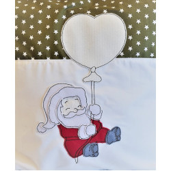 ADVENTSKALENDER 7. Dezember - Stickdatei Fliegender Nikolaus Appli